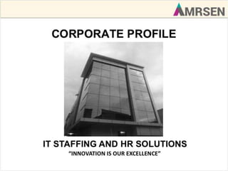 AMRSEN Company Capabilities