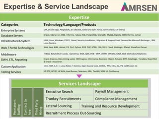 AMRSEN Company Capabilities