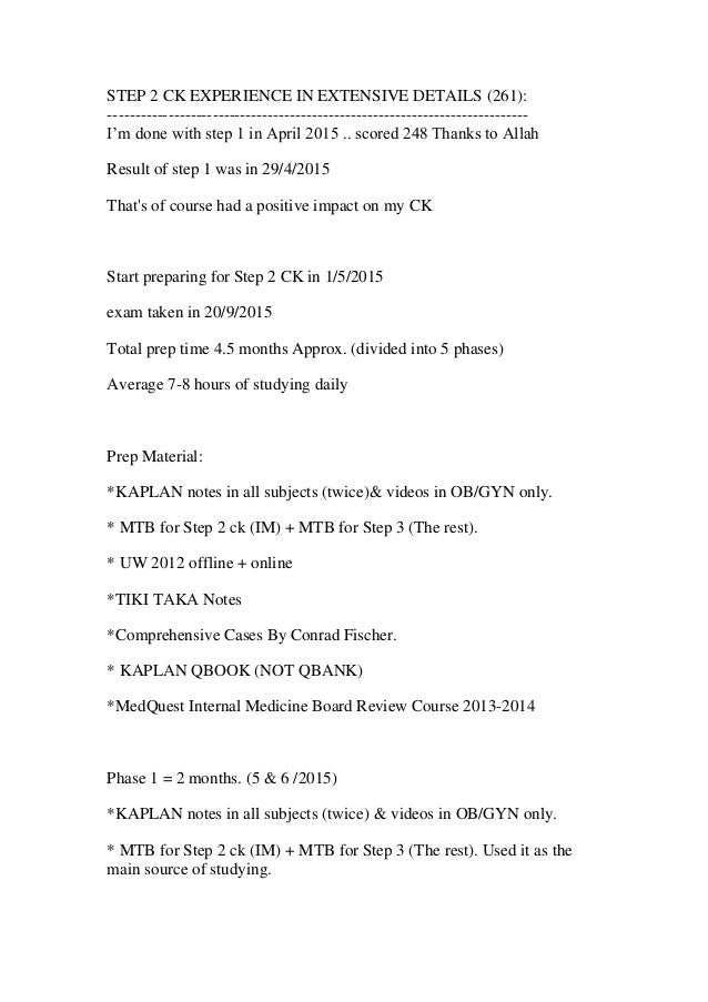 amr s step 1 ck experience nbme obgyn form 1 answers