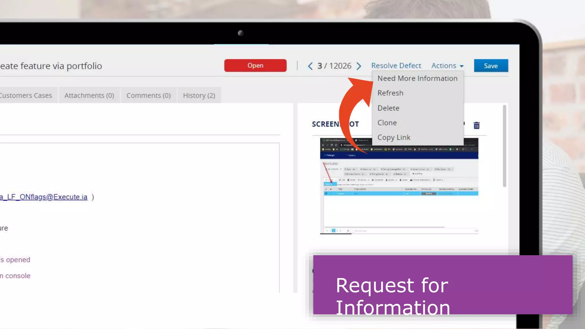 Request for
Information
 