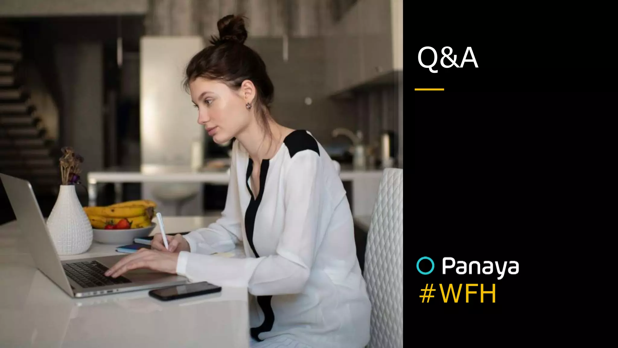 Q&A

#WFH
 