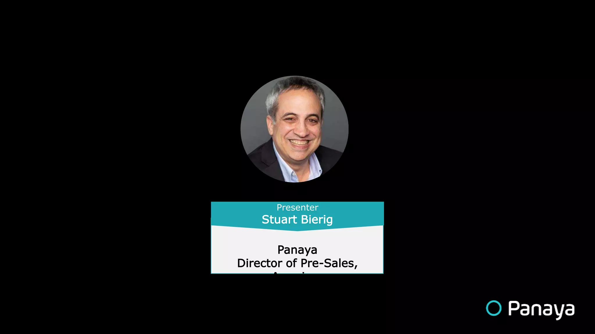 Presenter
Stuart Bierig
Panaya
Director of Pre-Sales,
Americas
 