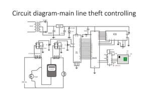 Circuit diagram-main line theft controlling
 