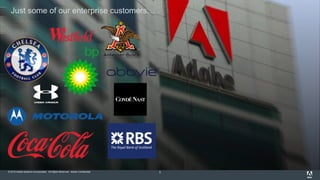 © 2015 Adobe Systems Incorporated. All Rights Reserved. Adobe Confidential.
Just some of our enterprise customers…
5
 