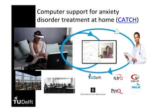 Computer	support	for	anxiety	
disorder	treatment	at	home	(CATCH)	
 