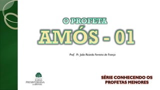 Prof. Pr. João Ricardo Ferreira de França
 