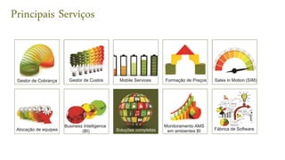 Principais Serviços
 