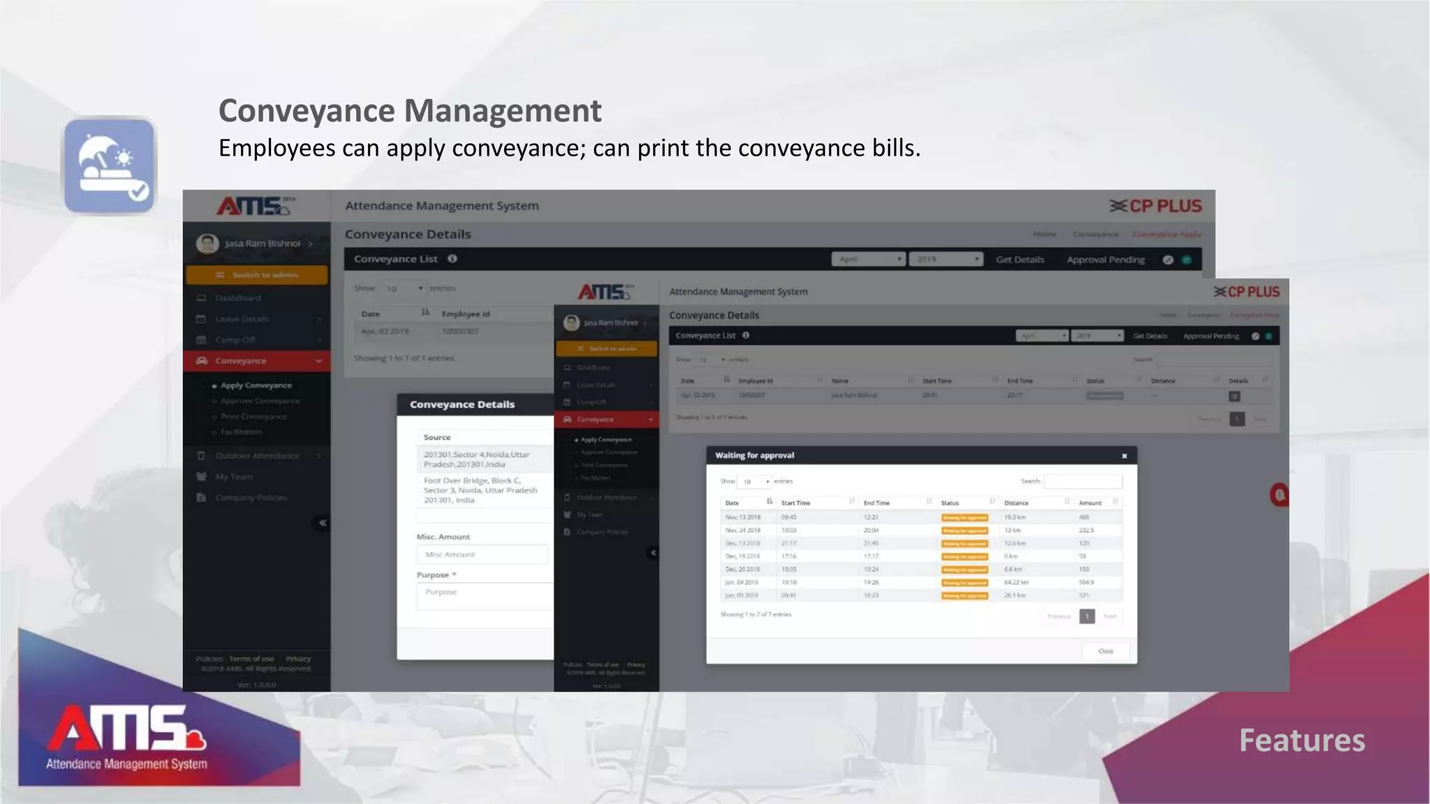 AMS- Attendance Management System | PPTX