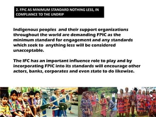Community Perspective on Free Prior and Informed Consent (FPIC) | PDF