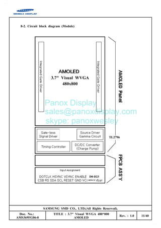 visual basic (vba) или python - какой язык... 3.7 inch Amoled(854x480) Datasheet | PDF