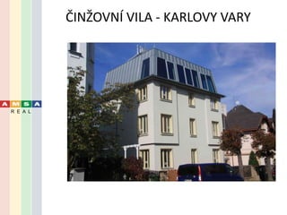 Činžovní vila - Karlovy Vary R  E  A  L 
