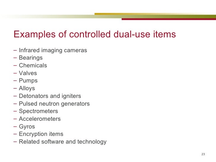 Export Control Fundamental for Compliance managers