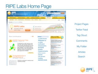 RIPE Labs Home Page


                      Project Pages

                       Twitter Feed

                       Tag Cloud

                       Comments

                        My Folder

                         Articles
                         Search




                                      4
 