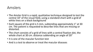 Amsler Grid Vision Tests & Visual Acuity Tests - New England Low