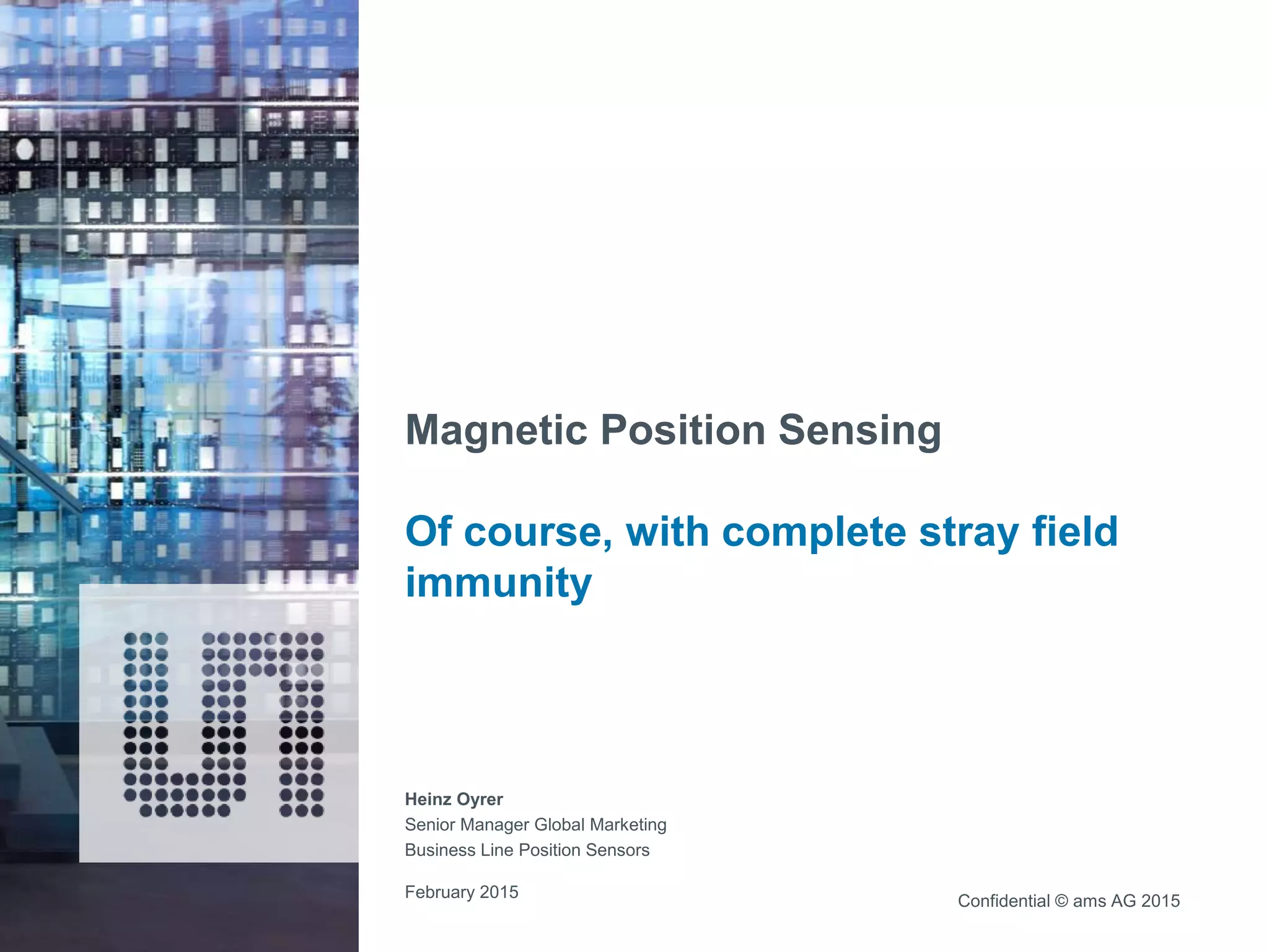 Magnetic Position Sensors | PPT