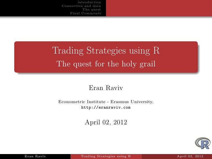 Backtest trading strategies r