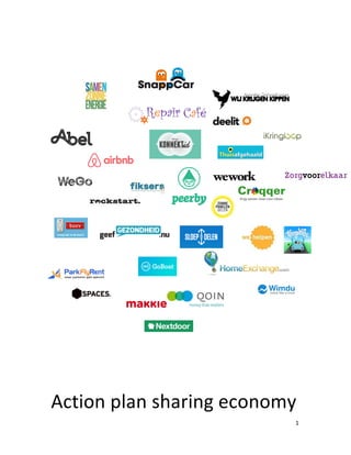 1
Action plan sharing economy
 