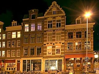 Amsterdam by night (v.m.)