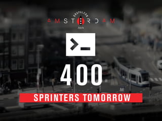 400
SPRINTERS TOMORROW
 