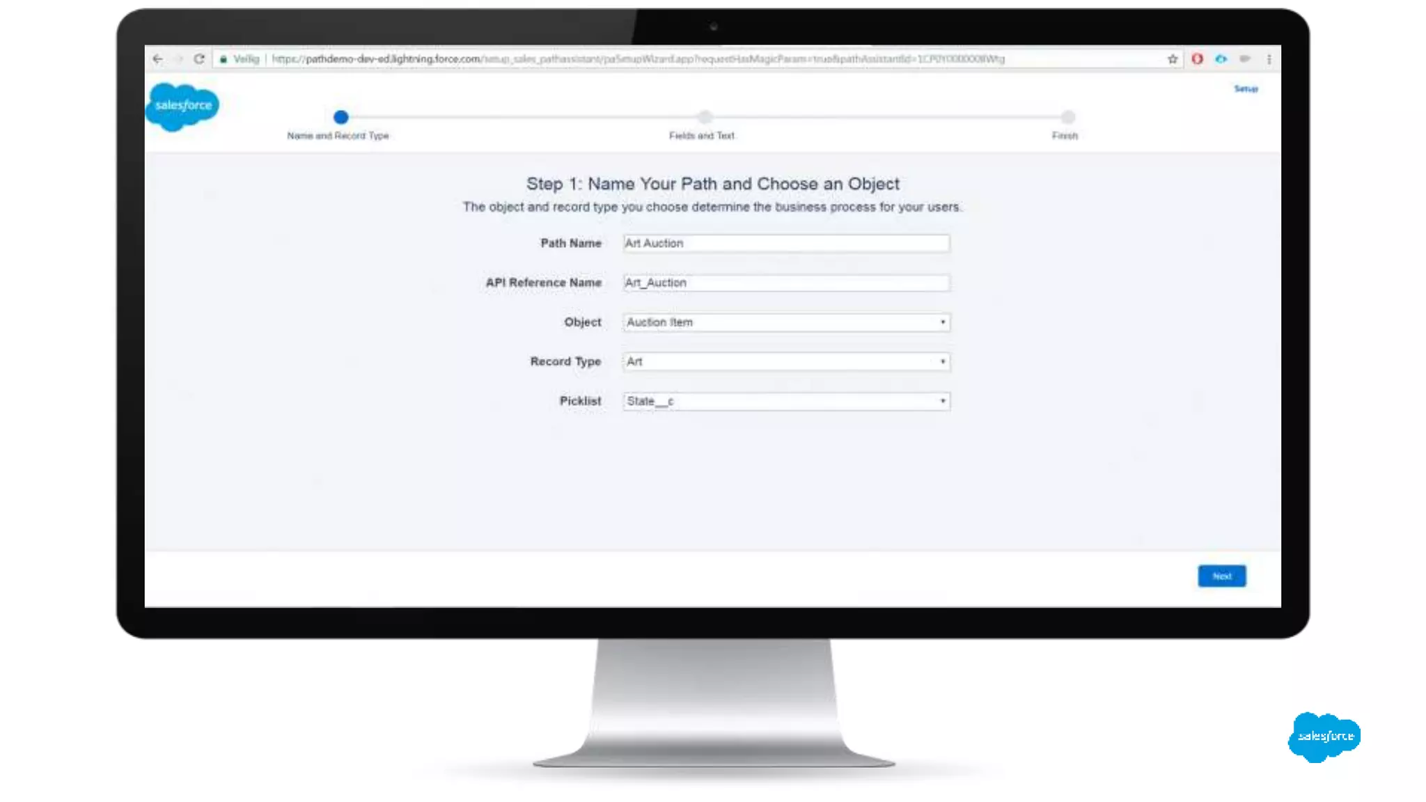 Salesforce World Tour Amsterdam:  Guide your users through a process using path