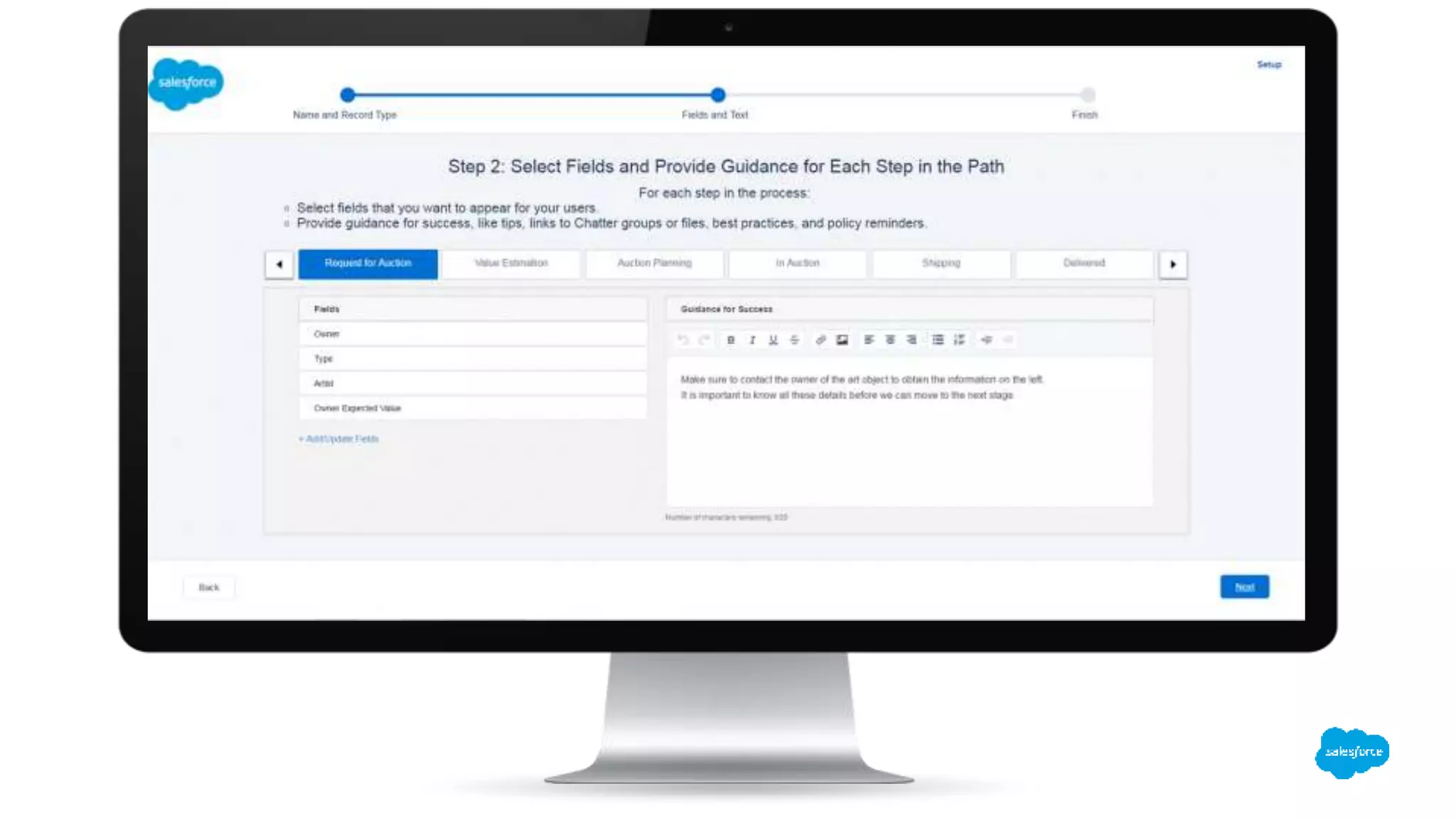 Salesforce World Tour Amsterdam:  Guide your users through a process using path