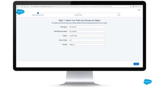 Salesforce World Tour Amsterdam:  Guide your users through a process using path