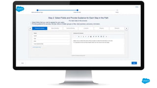 Salesforce World Tour Amsterdam:  Guide your users through a process using path