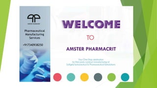 Pharmaceutical
Manufacturing
Services
+917340938250
 