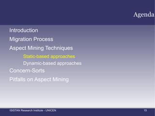 Increasing Complexity:  As an Real-world system evolves its  complexity increases  unless work is done to maintain or reduce it Needs CHANGES Technology Successful Application Market pressure User 