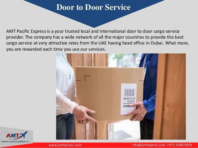 Door To Door International Cargo Services In Dubai
