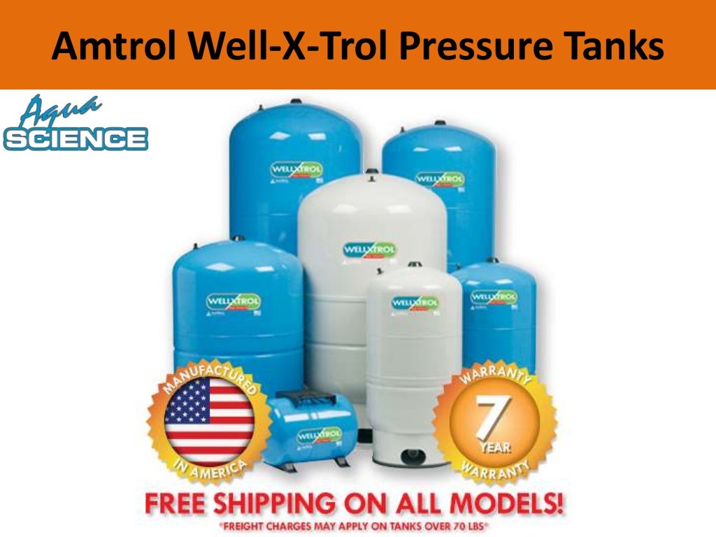 Amtrol WellXTrol Pressure Tanks