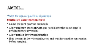 Active Management of Third Stage of Labor.pptx