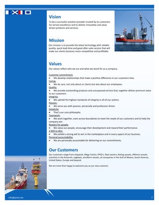 AMTS product catalog Marine | PDF