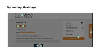 Optimering: Heatmaps
 