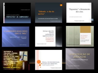 A mudança do tempos