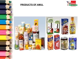 PRODUCTS OF AMUL
 