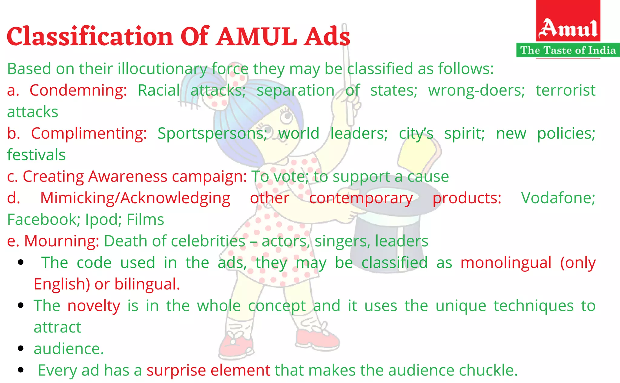 Amul's Advertisements Analysis along with Communication Models. | PDF