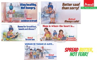 SPREAD BUTTER,
NOT FEAR!
 