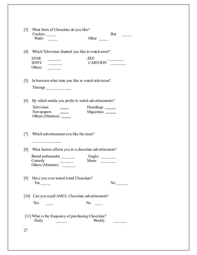 Candy survey questions picture
