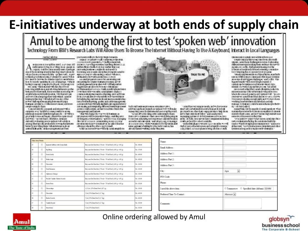Supply Chain Management of Amul (Supply Chain Management)