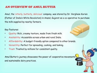 IMC (Promotional) strategies adopted by Amul Butter | PPTX