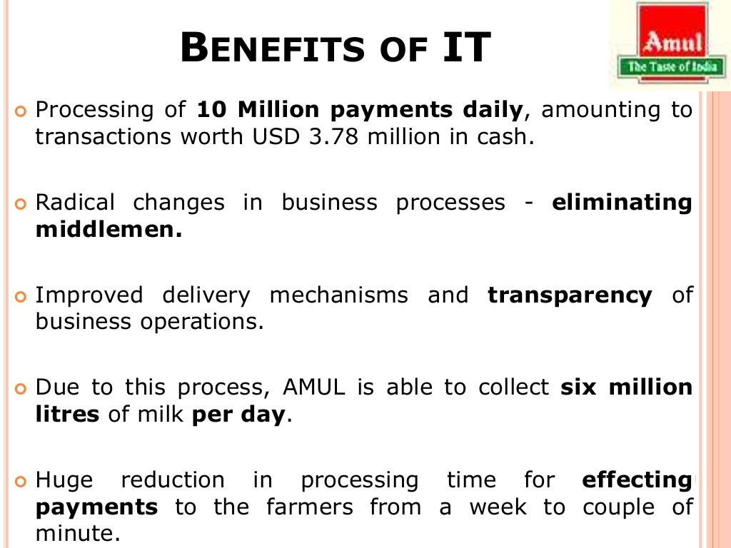 Amul distribution network