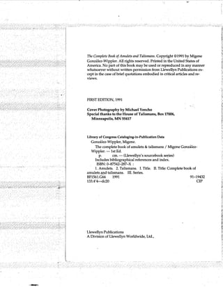 Amulets and-talismans