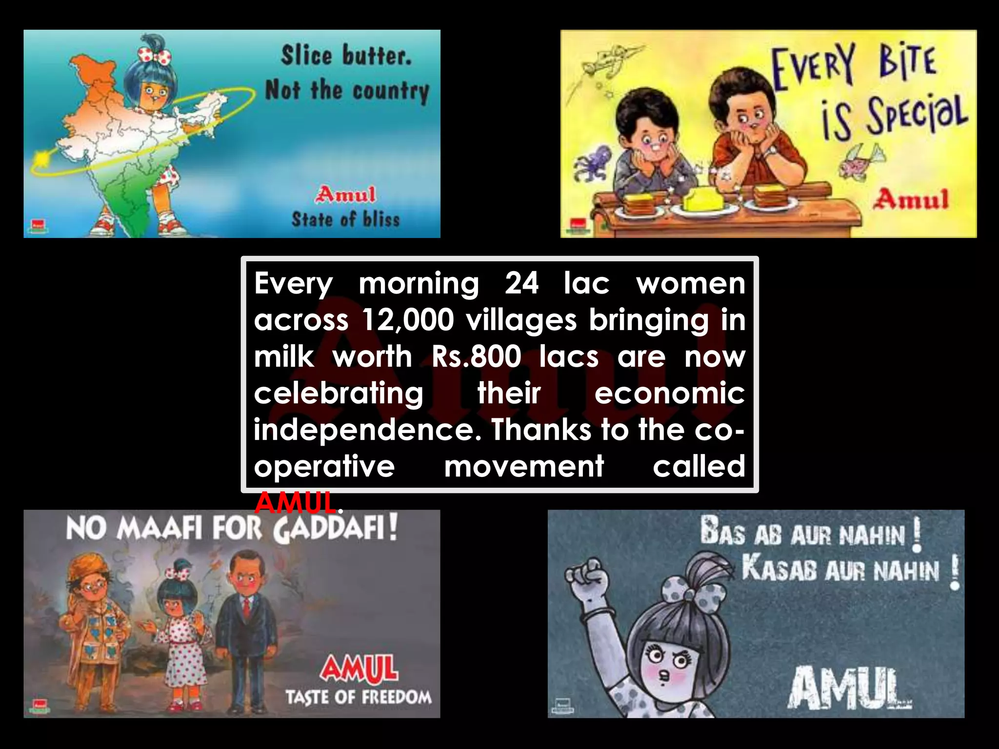 Corporate Social Responsibility (CSR) Initiatives by AMUL | PPTX