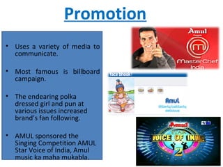 Amul presentation by ibs students | PPT