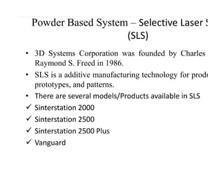Additive manufacturing-unit 4 notes-anna university | PDF