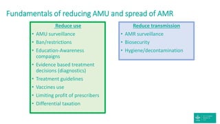 Efforts to reduce antimicrobial use in poultry in low- and middle-income countries