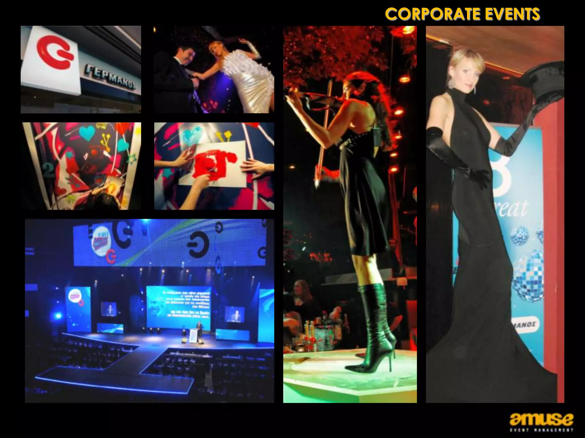 CORPORATE EVENTS
 