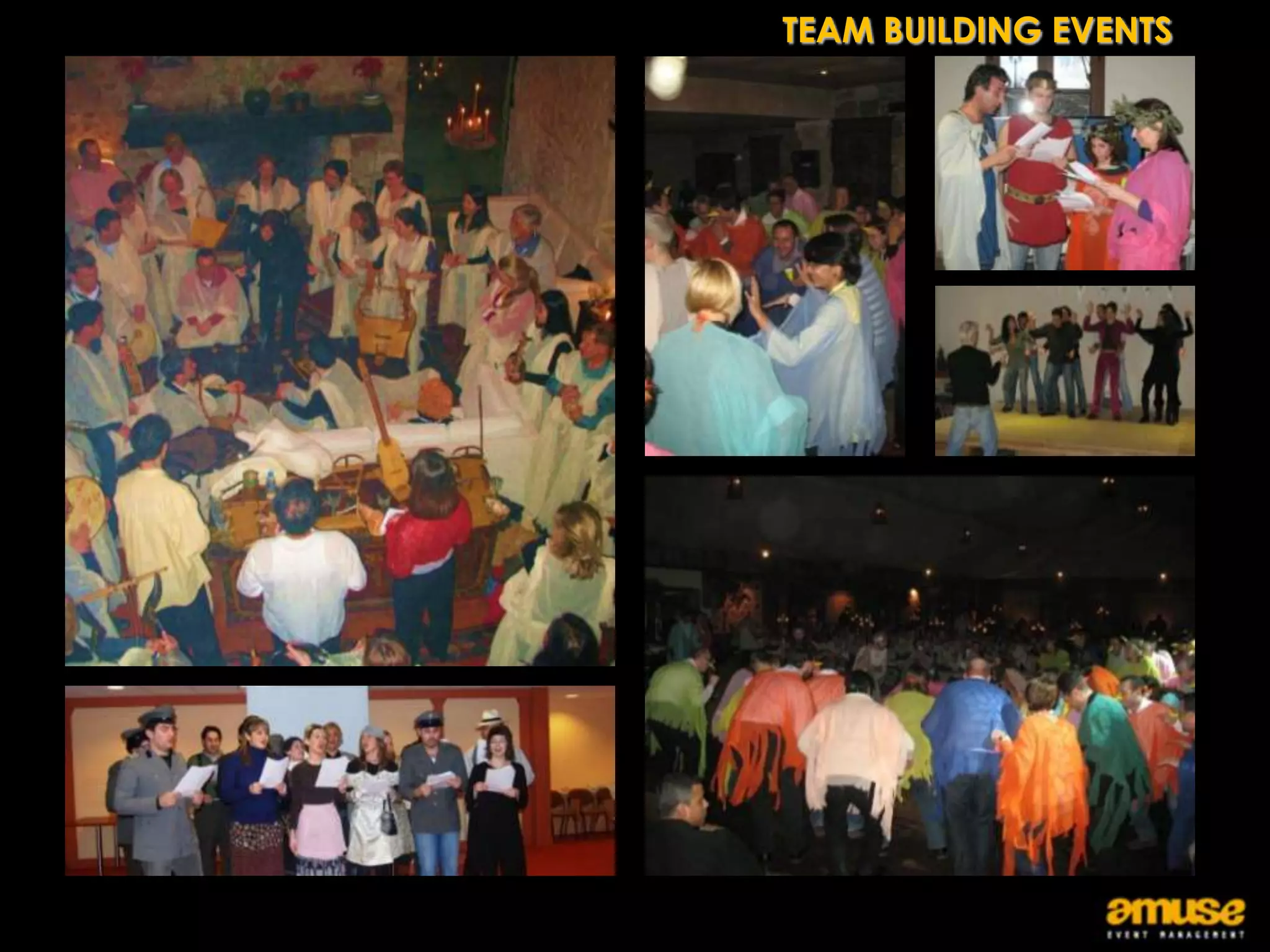 TEAM BUILDING EVENTS
 