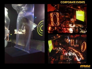 CORPORATE EVENTS
 